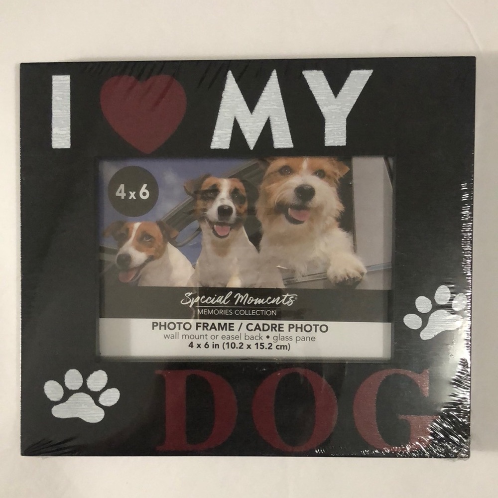 I Love My Dog Frame Decor ♥️2X20♥️